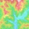 Mappa topografica Gardone Val Trompia, altitudine, rilievo