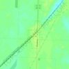 Mappa topografica Roe, altitudine, rilievo