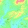 Mappa topografica Calamonaci, altitudine, rilievo