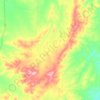 Mappa topografica Quialigo, altitudine, rilievo