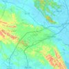 Mappa topografica Tam Điệp, altitudine, rilievo