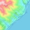 Mappa topografica Scaletta Zanclea, altitudine, rilievo