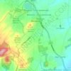 Mappa topografica Monterosi, altitudine, rilievo
