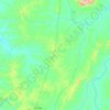 Mappa topografica Aliança do Tocantins, altitudine, rilievo