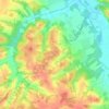 Mappa topografica Mormès, altitudine, rilievo