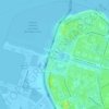 Mappa topografica сквер Александра Володина, altitudine, rilievo