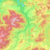 Mappa topografica Balve, altitudine, rilievo