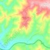 Mappa topografica Villanova del Battista, altitudine, rilievo