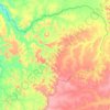 Mappa topografica Campos Lindos, altitudine, rilievo
