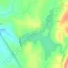 Mappa topografica Lago di Olai, altitudine, rilievo