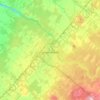 Mappa topografica Drummondville, altitudine, rilievo