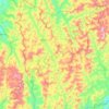 Mappa topografica Hematita, altitudine, rilievo