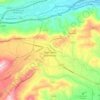 Mappa topografica Sant'Egidio alla Vibrata, altitudine, rilievo