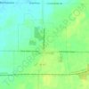 Mappa topografica Green Springs, altitudine, rilievo