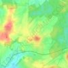 Mappa topografica Lehnheim, altitudine, rilievo