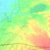 Mappa topografica Vila-sana, altitudine, rilievo