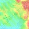 Mappa topografica Saint-Cirq, altitudine, rilievo