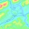 Mappa topografica Pennington Gap, altitudine, rilievo