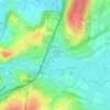 Mappa topografica 34613, altitudine, rilievo