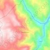 Mappa topografica Huayllahuara, altitudine, rilievo