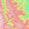 Mappa topografica Pataz, altitudine, rilievo