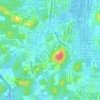 Mappa topografica Profipo, altitudine, rilievo