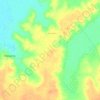 Mappa topografica Grawin Opal Fields, altitudine, rilievo