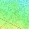 Mappa topografica San Martino in Rio, altitudine, rilievo