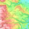 Mappa topografica Apchat, altitudine, rilievo