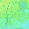 Mappa topografica Baggio, altitudine, rilievo