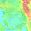 Mappa topografica Charlton Musgrove, altitudine, rilievo