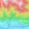 Mappa topografica Castione Andevenno, altitudine, rilievo