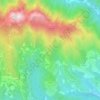 Mappa topografica Vendone, altitudine, rilievo