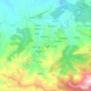 Mappa topografica Bounouh, altitudine, rilievo