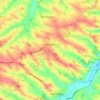 Mappa topografica Saint-Antonin, altitudine, rilievo