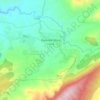 Mappa topografica Demnate ⴷⵎⵏⴰⵜ دمنات, altitudine, rilievo