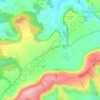Mappa topografica Ansty, altitudine, rilievo