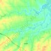 Mappa topografica 杨寿镇, altitudine, rilievo