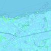 Mappa topografica Wissenkerke, altitudine, rilievo