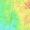 Mappa topografica Caulfield, altitudine, rilievo
