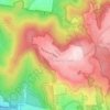 Mappa topografica Tremont, altitudine, rilievo