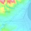 Mappa topografica Cassano all'Ionio, altitudine, rilievo