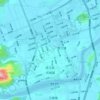 Mappa topografica 凤城镇, altitudine, rilievo