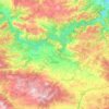 Mappa topografica Vezirköprü, altitudine, rilievo