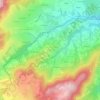 Mappa topografica Saint-Jacques-d'Atticieux, altitudine, rilievo