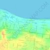 Mappa topografica Scarness, altitudine, rilievo