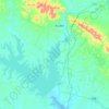 Mappa topografica 鸭河口水库, altitudine, rilievo
