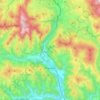 Mappa topografica Friesach, altitudine, rilievo