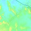 Mappa topografica Machine Creek, altitudine, rilievo