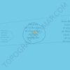 Mappa topografica Archipiélago Juan Fernández, altitudine, rilievo